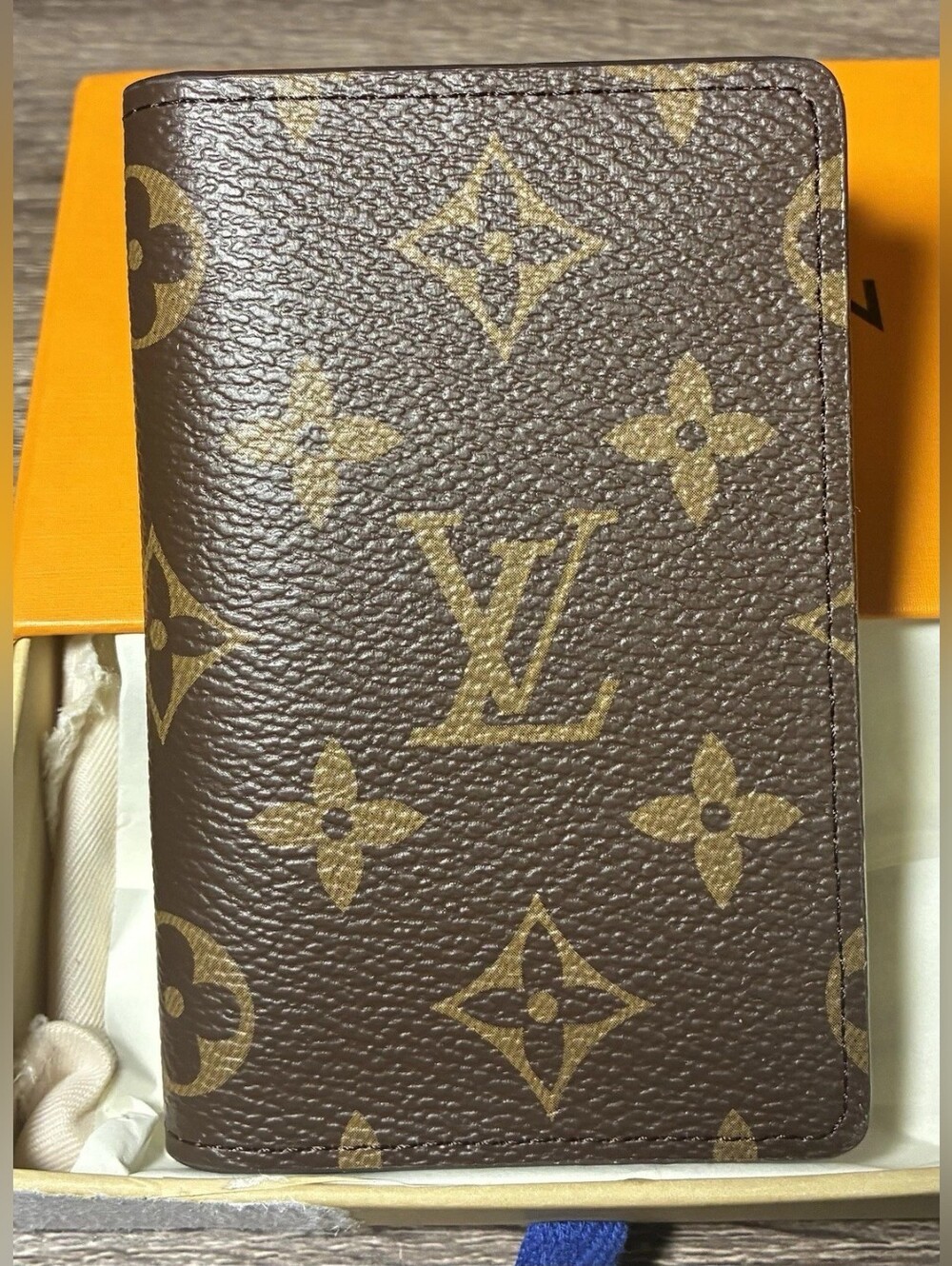 Louis Vuitton Monogram Brown Pocket Organizer